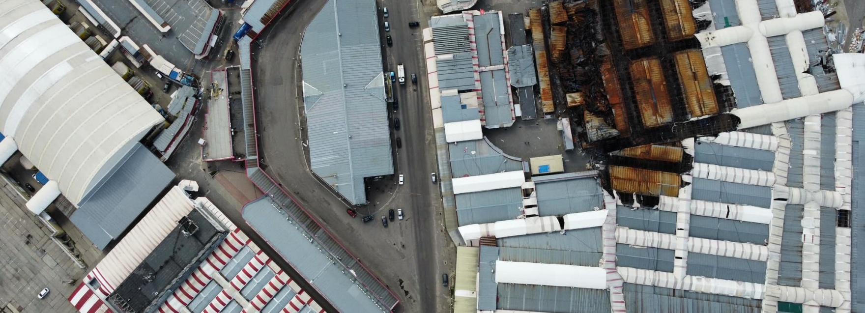 bird view of destruction 