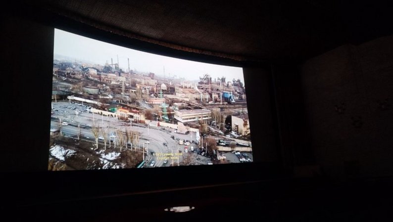 "A still from the Film "20 Days in Mariupol"