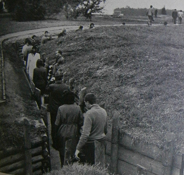 Trenches near Kyiv