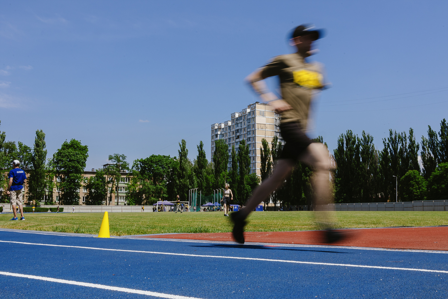 Running athlet