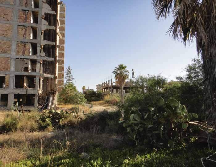 Varosha: abandoned southern quarter of the Cypriot city of Famagusta. 