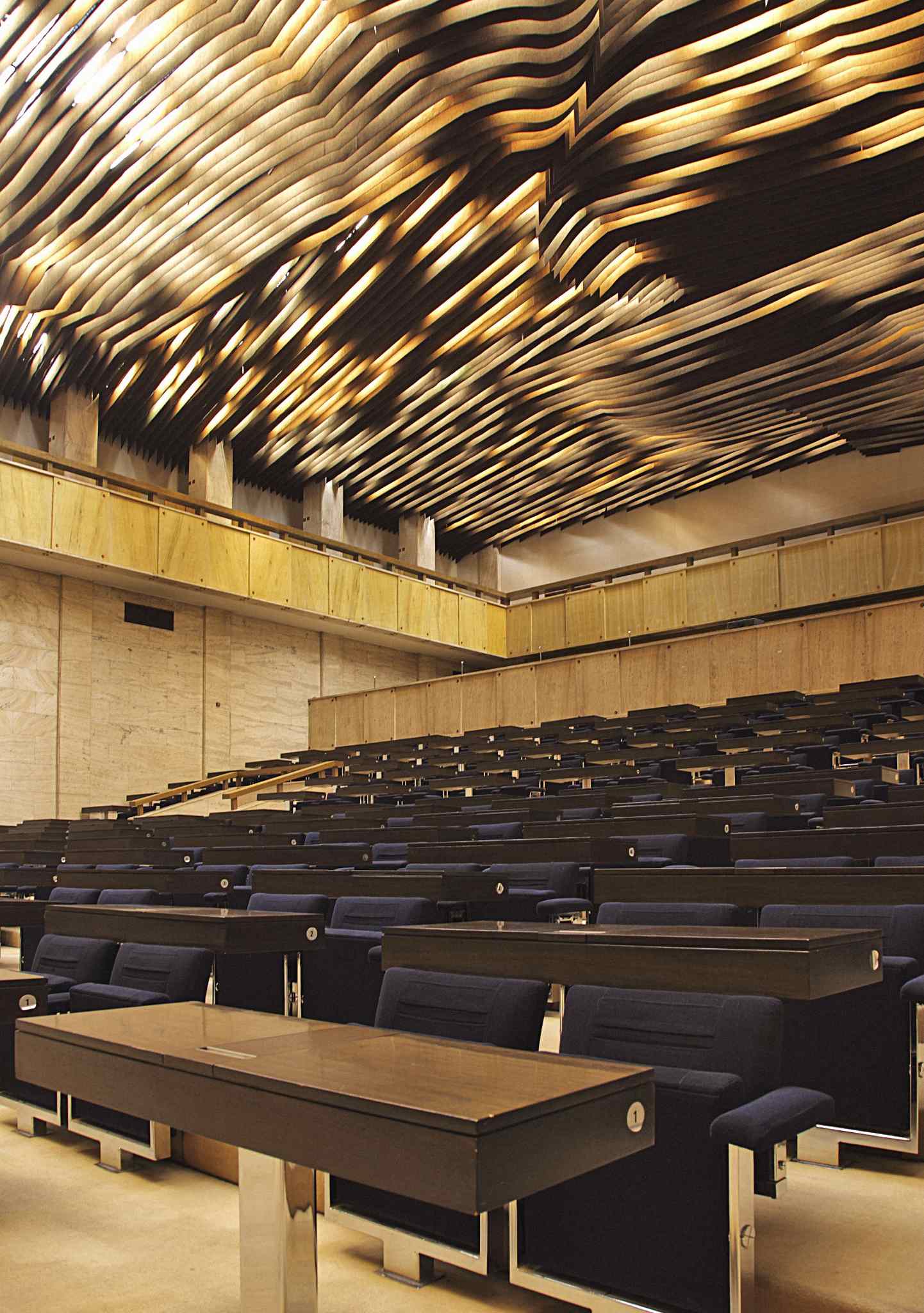Hall of the former Federal Assembly of Czechoslovakia 
