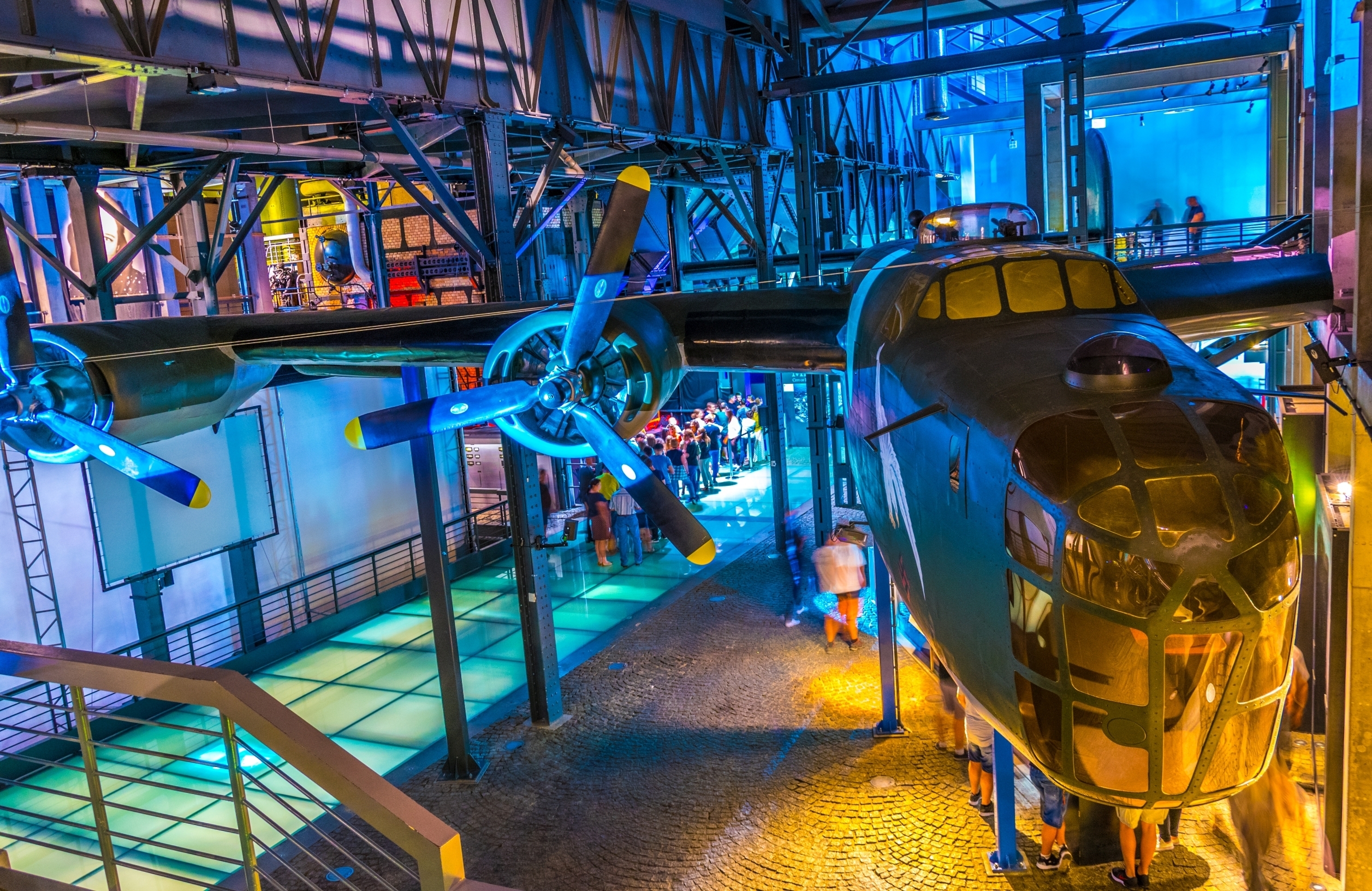 Interior of the Warsaw Uprising Museum, Warsaw, Poland, August 12, 2016. Photo: trabantos / shutterstock.com