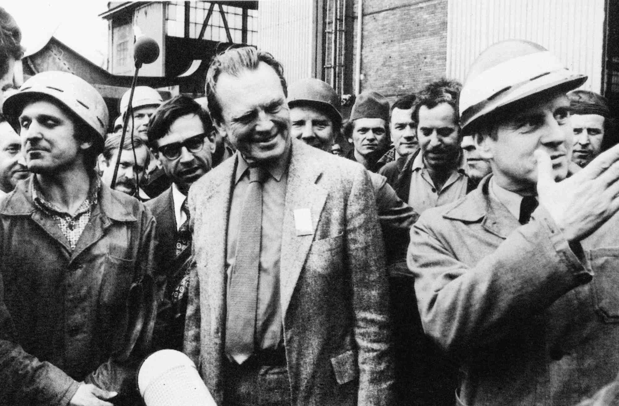 Czeslaw Milosz bei einem Besuch in Polen 1981.