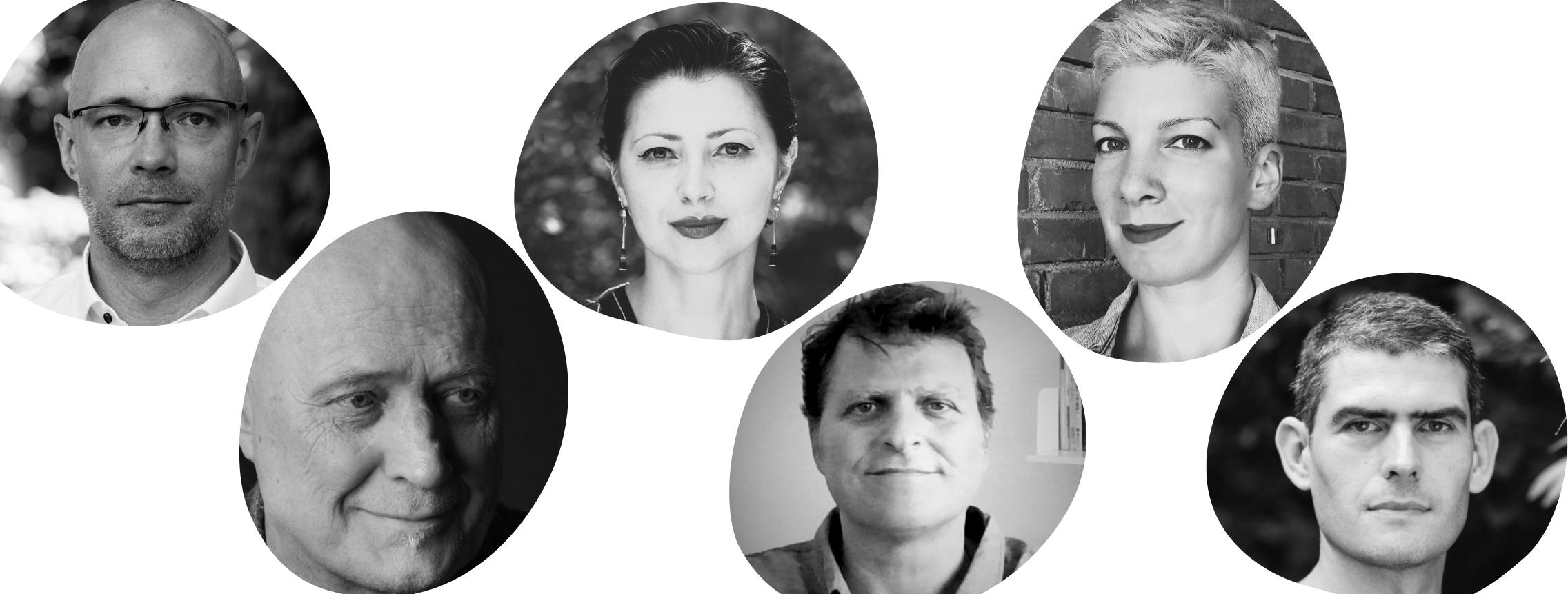 IWM's December 2025 Fellows: Adam Bence Balazs, Olesya Khromeychuk, Jacob Mikanowski, Paolo Novak, Milica Rašić, Uldis Tirons