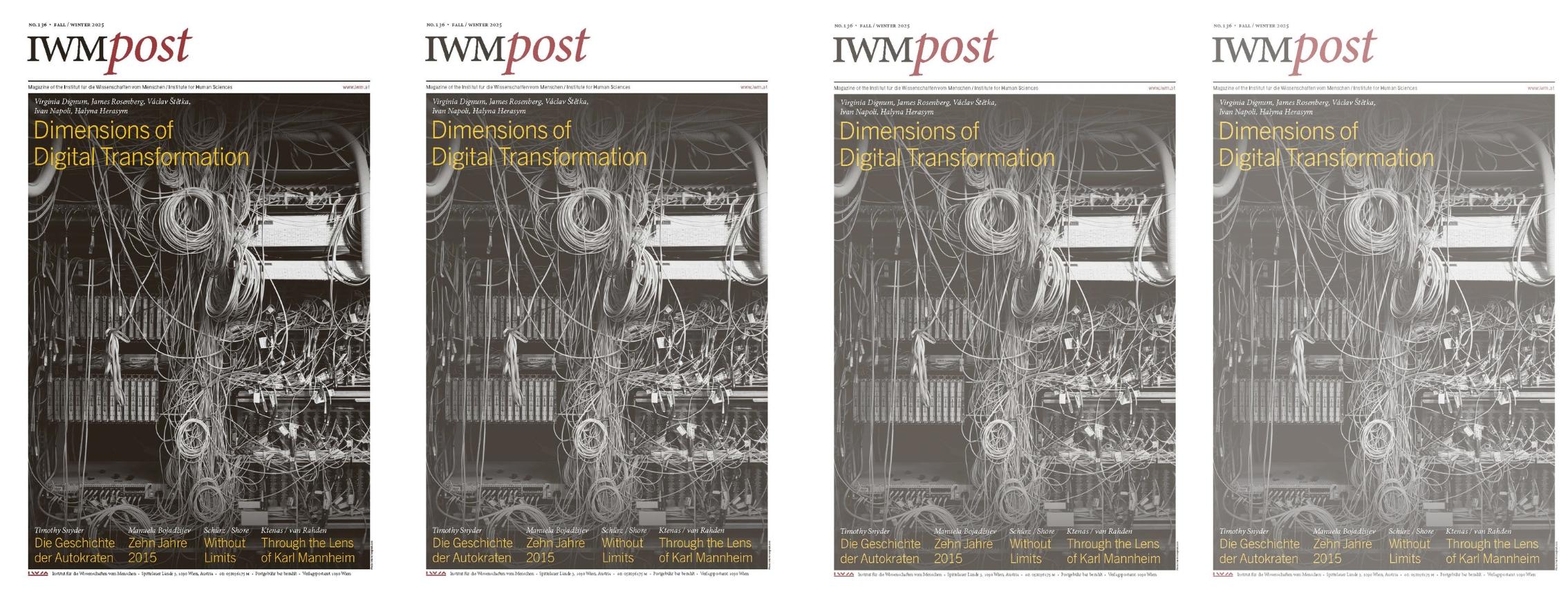 The cover of the IWMpost 136