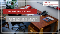 Fellows' office, desk, Non-Residential Fellowship for Scholars from Ukraine, Call