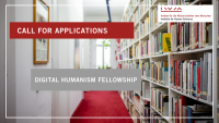 Digital humanism - a view along the library wall