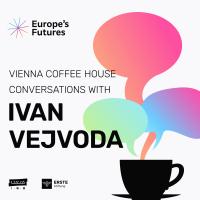 Logo of the Vienna Coffee House Conversations Podcast