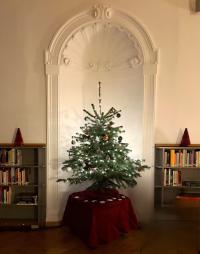 A Christmas Tree in the IWM Library
