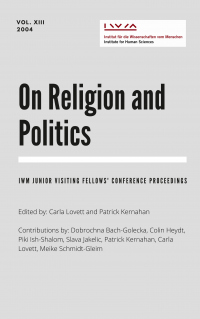 Cover for Vol XIII On Religion and Politics