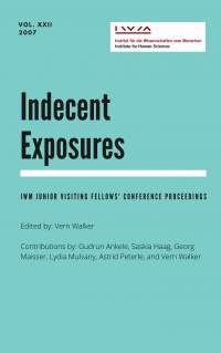 Cover for Vol XXII Indecent Exposures
