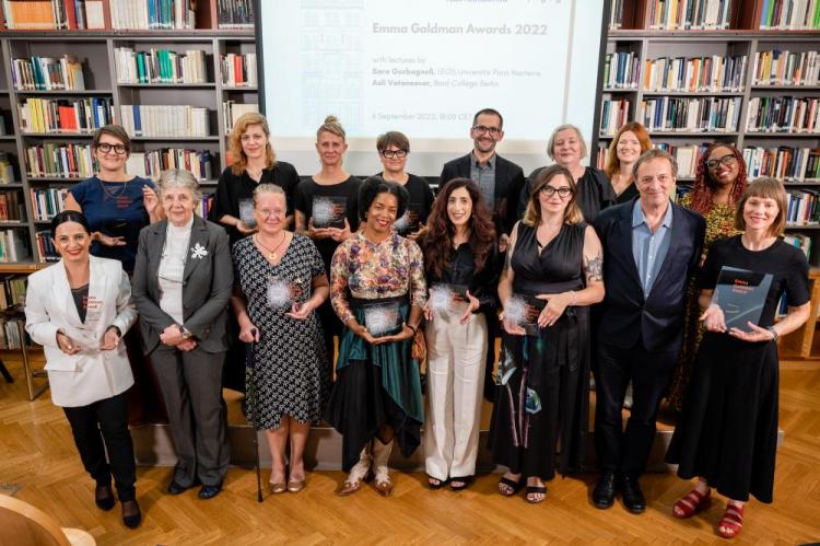 Gruppenbild aller Preisträger:innen